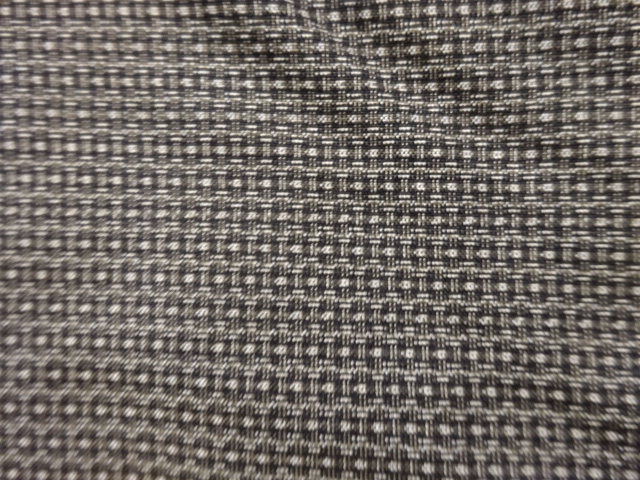 JAPANESE KIMONO / ANTIQUE MENS KIMONO / SILK / DORO OSHIMA TSUMUGI